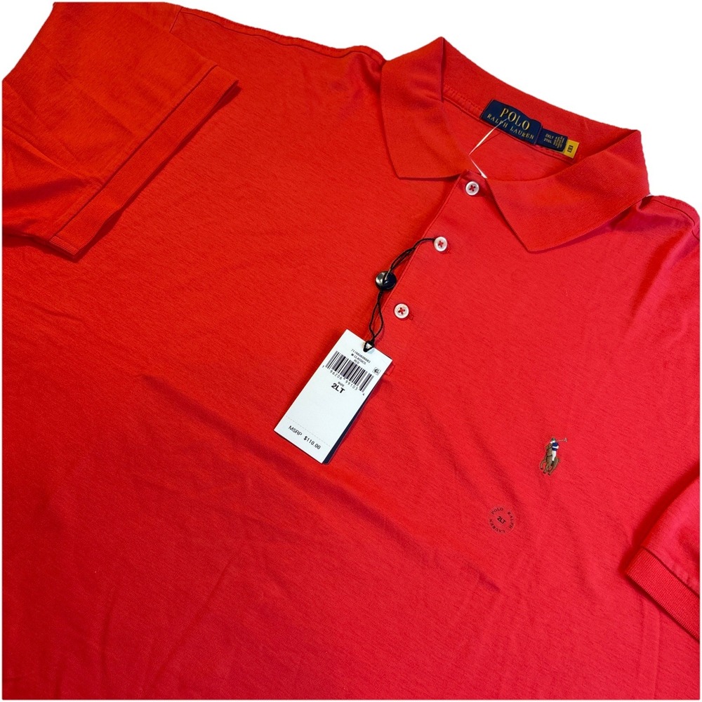POLO RALPH LAUREN‎ Classic Fit Soft Touch  Polo Men's 3XLT NWT $110